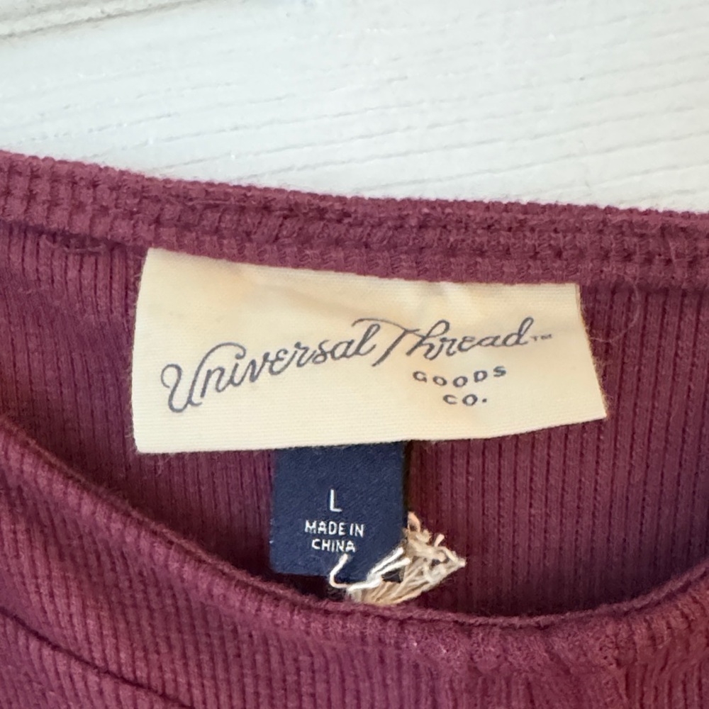Universal Thread Deep Red Mini Dress - Picture 2 of 4